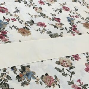 ❤️Cannon Floral double size top flat sheet